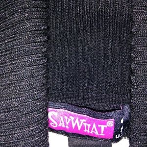 Say what sweater dress
